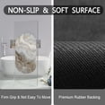 thumbnail image 3 of Oval Marble Bathroom Rug 17"x27" Super Absorbent Quick Dry Bath Mat for Shower Non Slip Washable Rubber Backed Bath Rugs Mats for Bathroom Rugs Gold, 3 of 5