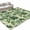 Dark Green Gray Green Light Beige, variant on Area Rugs 3'x5', Green Palm Leaves Carpet Runner Indoor Outdoor Rugs Home Decor Aesthetic, Summer Botanical Watercolor Non Slip Mats Washable Accent Rug for Living Room Bedroom