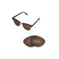 thumbnail image 4 of Walleva Brown Polarized Replacement Lenses for Ray-Ban RB3016 51mm Sunglasses, 4 of 6