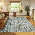 thumbnail image 5 of Addison Rugs Indoor/Outdoor Rylee Modern Stripes Washable Rug 10' x 14' - Silver, 5 of 5
