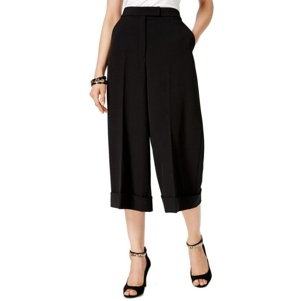 Download Anne Klein - Anne Klein NEW Black Womens Size 10 Cuffed ...