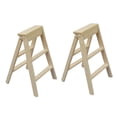 thumbnail image 4 of FUTUREORYY Mini Foldable Ladder for Kids Playing Made from Durable Plastic Beige Color Fits 1:12 Mini House Garden Scene, 4 of 8