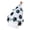 White, variant on Fun Soccer Holiday Tree Built In Colorful LED Light Powered Christmas Tree for Desk Mantels Decoration