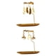 thumbnail image 1 of Portavelas De 2 Uds., Soporte Giratorio Para Velas De Té, Pluma, 1 of 7