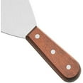 thumbnail image 5 of TrueCraftware- 4-1/2" x 4" Blade Scraper Stainless Steel with Wooden Handle- Grill Scraper Griddle Scraper Food Scraper Kitchen for Outdoor Barbecue Turners Tools Food Restaurants, 5 of 6