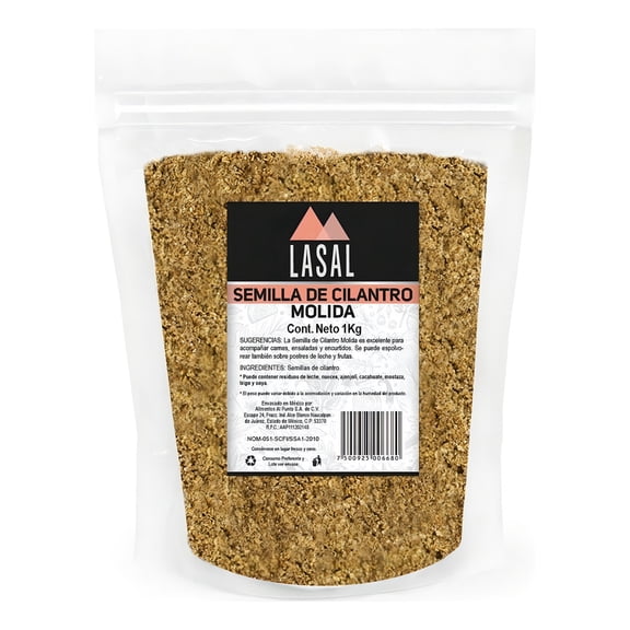 Semilla De Cilantro Molida 1 Kilogramo Pouch Resellable