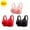 D Red, variant on Itsame 3PC Bras for Women's Full Support Everyday Casual Bra Set Wireless Comfort Bralette Red Size 3XL