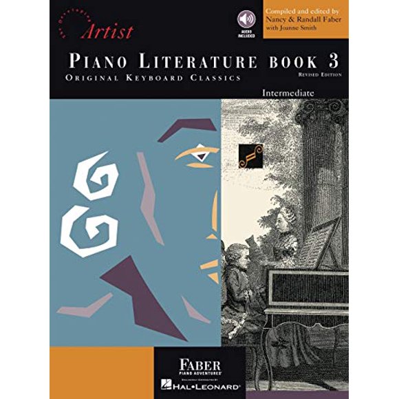 Music Piano Literature 3 - Intermediate w/CD