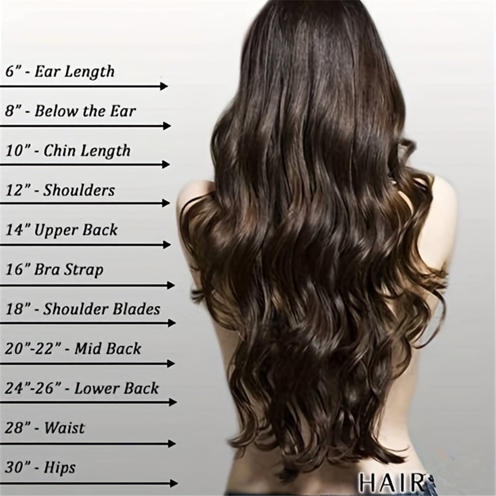 U-shaped Clip In Hair Extensions 3/4 Full Head Instant One Piece Long Wavy Hair Extensions Heat Resistance Synthetic Clip in Hair Extensions