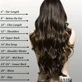 thumbnail image 7 of U-shaped Clip In Hair Extensions 3/4 Full Head Instant One Piece Long Wavy Hair Extensions Heat Resistance Synthetic Clip in Hair Extensions, 7 of 7
