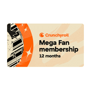 Crunchyroll MegaFan 12 Month Gift Card [Digital]