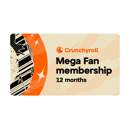 Crunchyroll MegaFan 12 Month Gift Card [Digital]