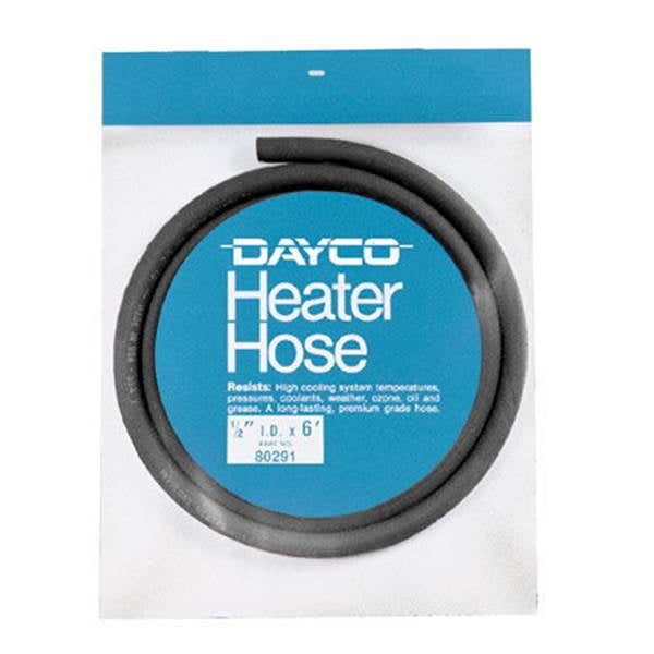 Dayco 6' Packaged Heater Hose, 5/8"