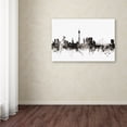 thumbnail image 3 of Trademark Fine Art 'Dusseldorf Germany Skyline I' Canvas Art by Michael Tompsett, 3 of 3