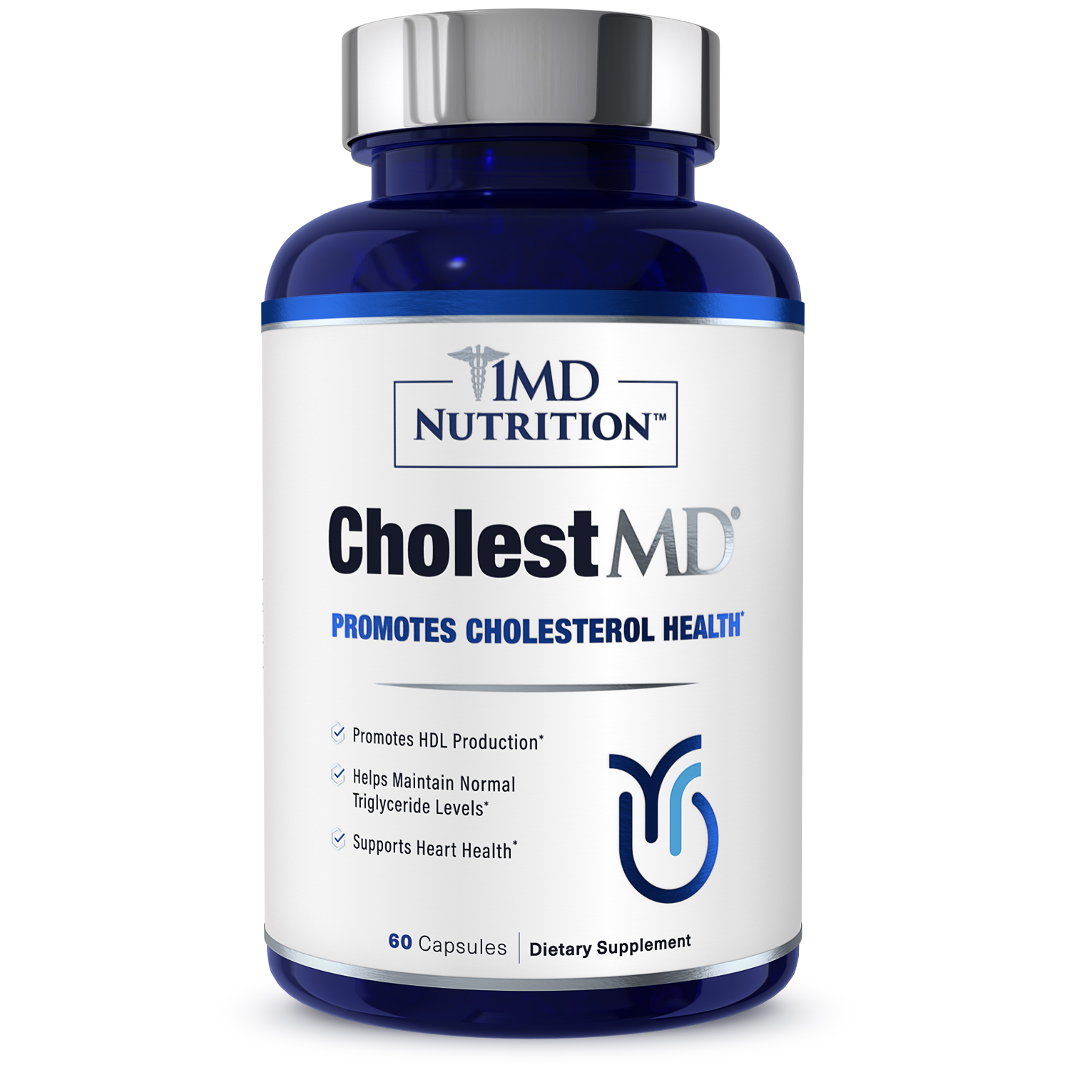 1MD Nutrition CholestMD Cholesterol Support Supplement Bergavit