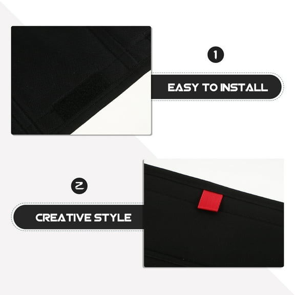 LEXSOMEO 2pcs Rv Skylight Window Shade 16.11x16.11x0.16in Foldable Rv Blackout Cover Uv Camper Trailer Fan Vent Cover Waterproof Oxford Fabric