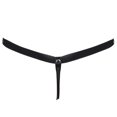 thumbnail image 4 of Yeahdor Culottes en Faux Cuir Taille Basse Micro String Jockstrap Bikini Noir m, 4 of 6