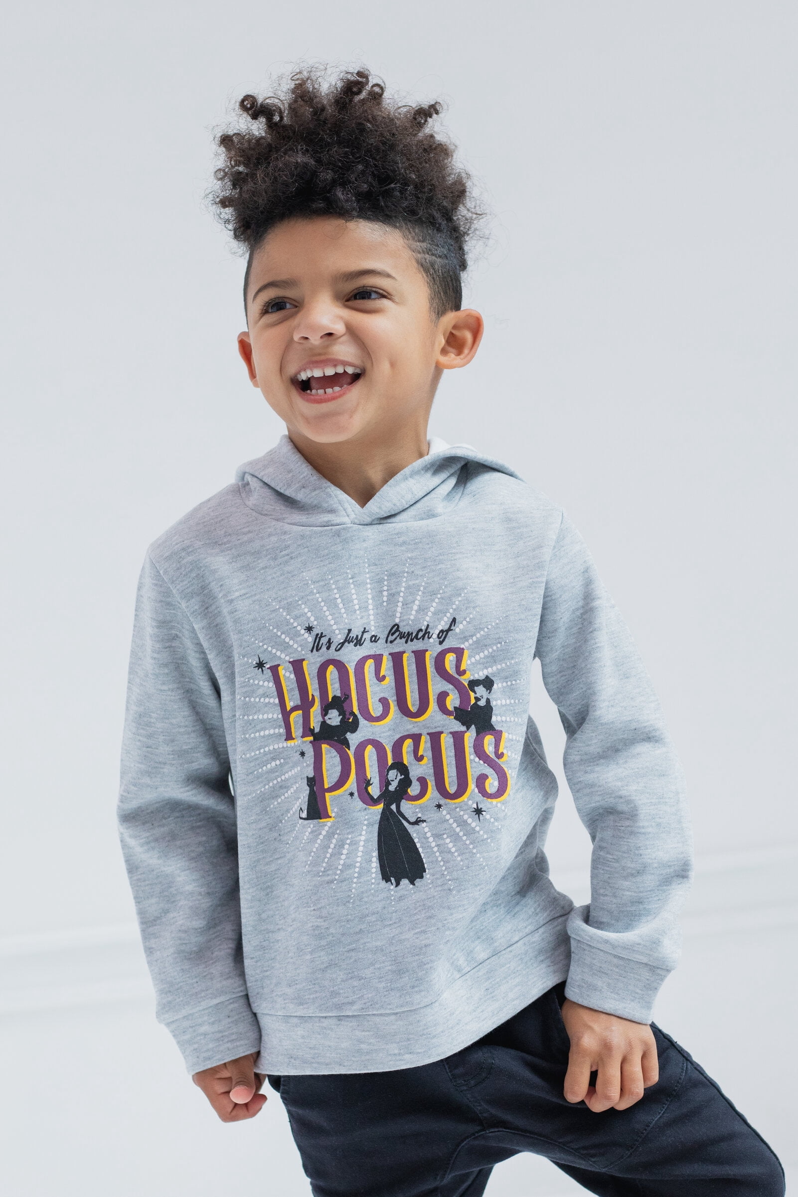 Disney Hocus Pocus Big Girls Fleece Pullover Hoodie Little Kid to Big