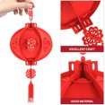 thumbnail image 1 of IFANLANDOR 2pcs Felt Lanterns Red New Year Decorations for Holiday Atmosphere Creation, 1 of 5