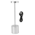 thumbnail image 1 of LED Desk Lamp, Electroplating Wire Drawing Eye Caring Decorative 3 Levels Table Lamp  For Study Black,Silver,Rose Gold, 1 of 8