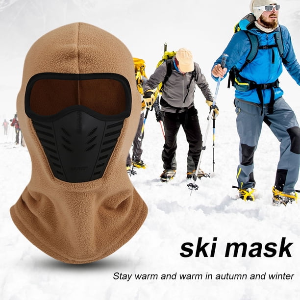 Pasamontañas Mascarilla Invierno Cálido Máscara De Esquí Invierno A Prueba De Viento Máscara De Esquí Para Hombres Mujeres