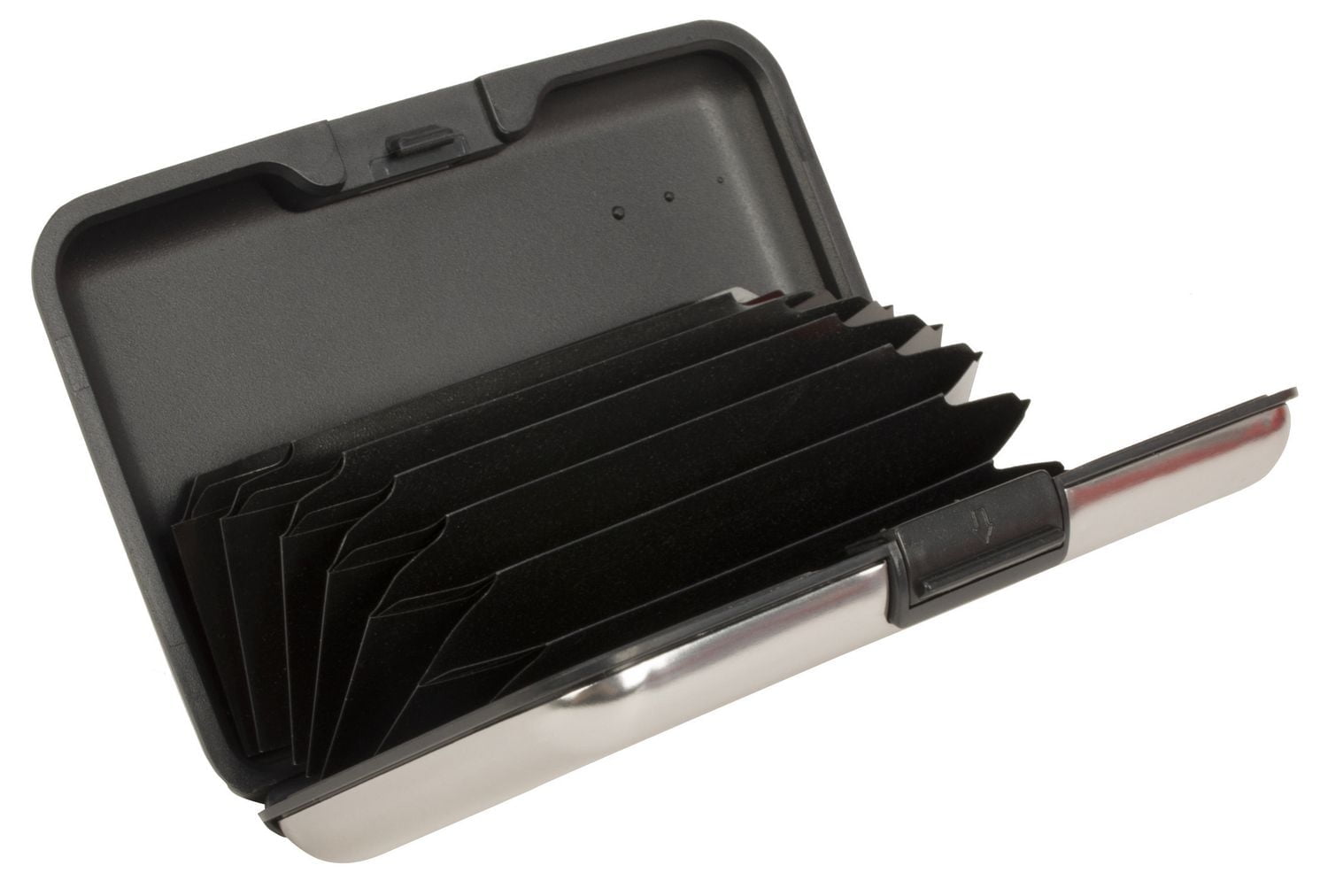 Air Canada Rfid Blocking Aluminum Wallet Adult Unisex, 7 slots