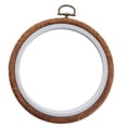thumbnail image 3 of KLKCMS Embroidery Hoop Embroidery Hoop Frame for Needlework Sewing Embroidery 14cm, 3 of 9