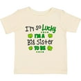 thumbnail image 3 of Inktastic I'm So Lucky I'm a Big Sister to Be Girls Baby T-Shirt, 3 of 5