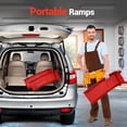 thumbnail image 4 of Danolapsi Heavy Duty Car Ramp, 8000 Lbs Auto Ramps, Solid Steel Truck Ramp, Car Ramp Set-Lifts Vehicles Up to 8 Inch, Ideal for Oil Change, Car Repair, Easy Home Garage Maintenance, 2 Pack, 4 of 6