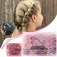 thumbnail image 5 of 50 PCS Girls No Damage Hair Ties Soft Elastic Ponytail Holders Tiny Seamless Rope Headband Accessories for Toddler, 5 of 7
