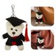 thumbnail image 1 of YSNOOWE Llavero Colgante Oso Caricatura Con Gorro Graduación Estilo Estético Para Regalar, 1 of 5