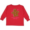 thumbnail image 3 of Inktastic Sugar & Spice Gingerbread Girls Long Sleeve Toddler T-Shirt, 3 of 5