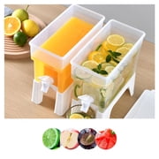 3.5L Glass Drink Dispensers for Parties, Beverage Dispenser With Spigot,Laundry Detergent Dispenser Punch Bowls Juice Water Dispenser for Parties