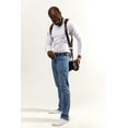 thumbnail image 3 of C Coiro Camera Harness for 2 Cameras â Dual Shoulder Leather Camera Strap â Double Camera Harness for DSLR/SLR, Brown, One Size, 3 of 8