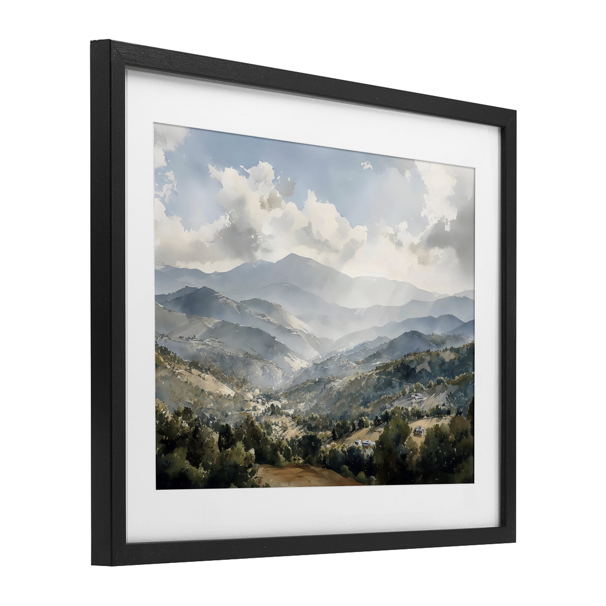 Stupell Industries Everything Under The Sun Black Framed Print Under Glass, design by Franklyn Gregory