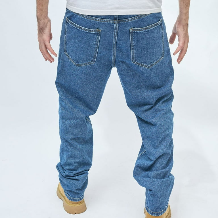 Hvyesh Men's Baggy Jeans Hip Hop Jeans Loose fit 90s Vintage Hvyesh Men's Baggy Jeans Hip Hop Jeans Loose fit 90s Vintage