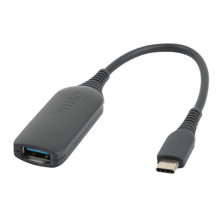 onn. USB-C to USB Female Adapter  4  Cable  Compliant with USB 3.1 Gen 1 and Supports Data Transfer up To 5 Gbps