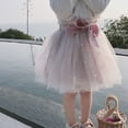 thumbnail image 5 of YWDJ Girl Special Dresses with Collar Childrens Dress Skirt Girls Clothing Small And Medium-sized Girls Performance Puffy Little Girl Princess Skirt Pink 4Y, 5 of 8