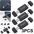 thumbnail image 1 of Lector Tarjetas 3 en 1 Resistencia Sísmica Plug And Play para OTG (USB2), 1 of 8