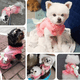 thumbnail image 5 of Arnés y correa para perros pequeños FloreceBien, chaleco antitirones para cachorros, arnés suave, ajustable, de malla transpirable, bonito lazo para mascotas, 5 of 5