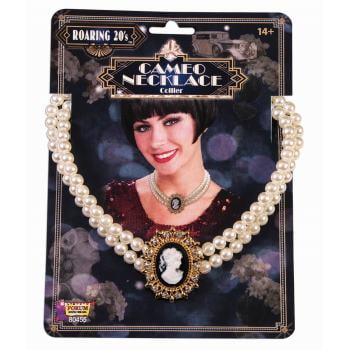 ROARING 20'S CAMEO NECKLACE