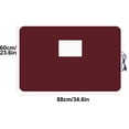 thumbnail image 3 of 23.6*34.6 Inch Portable Heated Blanket, 3 Heat Settings DC Heated Blanket 3Hrs Auto Off, Overheat Protection Fast Heating Outdoor Electric Heated Blanket Throw, Winter Warm Blanket Cover Heater, 3 of 8