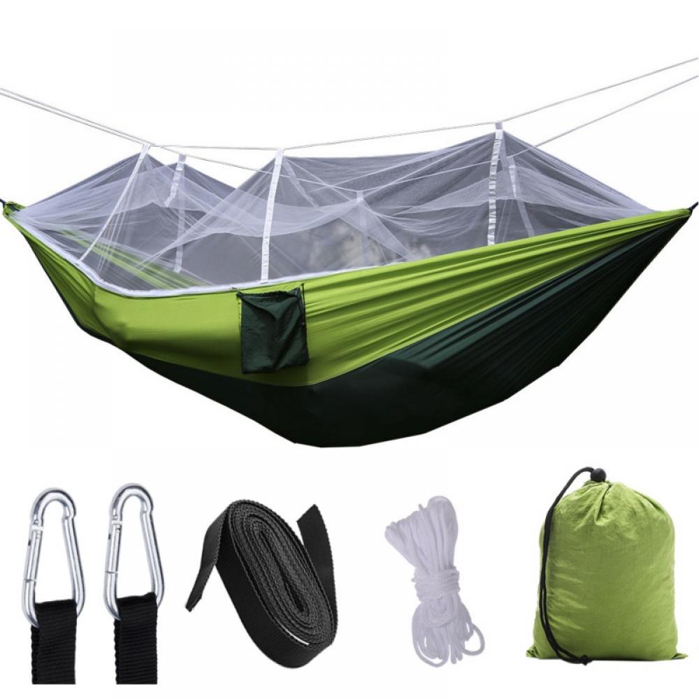 Details about &nbsp;Portable Garden Hammocks Nylon Mesh Net Outdoor Camping Hanging Bed free ship