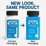 Zantrex Blue Energy & Thermogenesis Boost Energy Supplement for Appetite Control, Increased Calorie Burn and Supports GLP-1 Levels | 84 Capsules