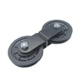 thumbnail image 1 of Accesorios de polea doble Sistema de polea de levantamiento de pesas resistente Rodillo de fijación Polea de 90 mm, 1 of 8