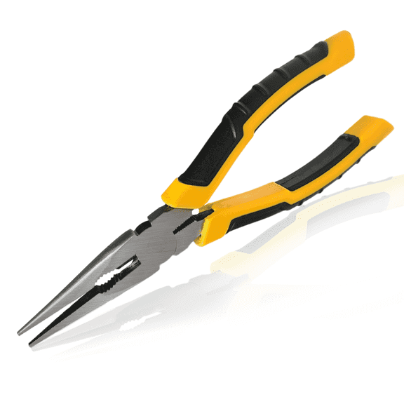 Needle Nose Pliers with Wire's Cutter - Long Nose pliers, Needlenose Pliers,Needle-nose Pliers, Needle Nose Plyers can Screw Loose Nuts and Wind/Cutter Wire's ect.（8 in）