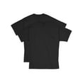 thumbnail image 2 of Hanes Men's and Big Men's Beefy Tee with Short Sleeves, 2-Pack, Sizes S-6XL, 2 of 6