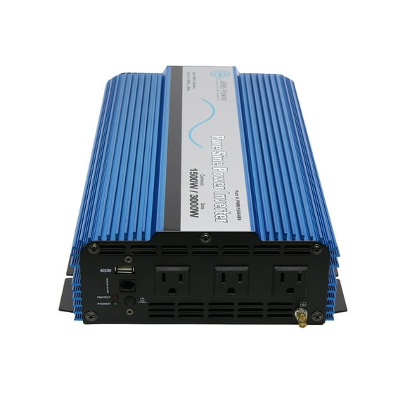 AIMS POWER PWRI150024S 1500 WATT PURE SINE INVERTER 24VDC TO 120VAC