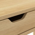 thumbnail image 3 of Nora 40W x 20D Small Writing Desk and Chair Set in Natural Oak - Engineered Wood, 3 of 12