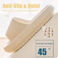 thumbnail image 4 of Zapatillas Rosyclo Cloud Soft, antideslizantes, para interiores y exteriores, color beige, 4 of 6